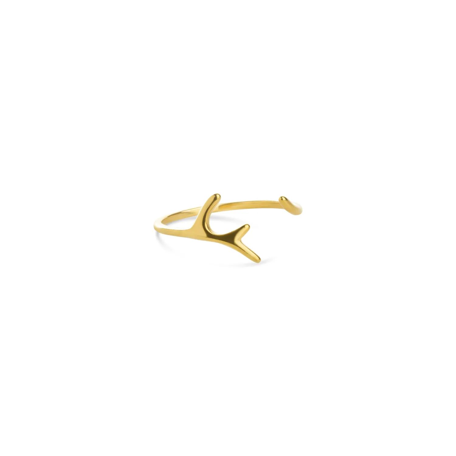 TIMI OF SWEDEN Janna ring gren sølv waterproof