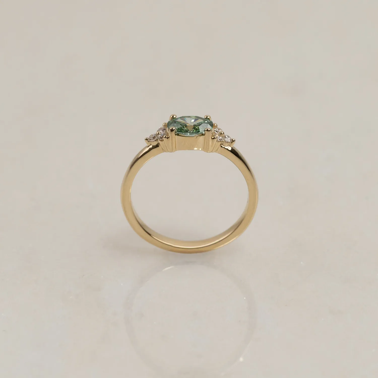Sisi Copenhagen East to West 0.67 ct diamantring 14 kt guld