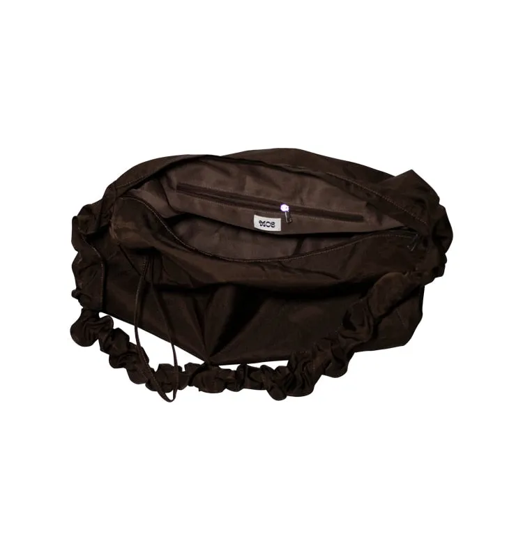 Wos Tilda taske stor brun nylon