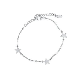 TIMI OF SWEDEN Majda Star armbånd rustfrit stål 17+5 cm vandtæt