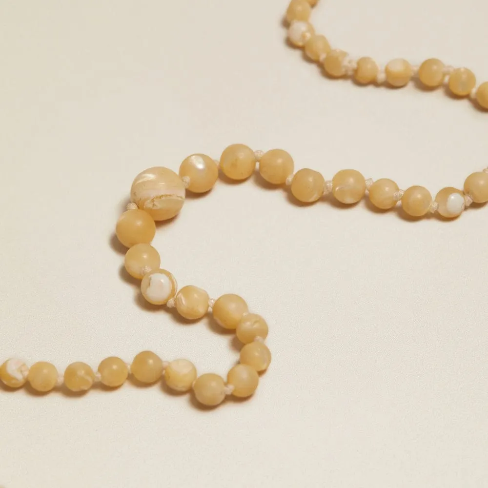Orelia Vintage Mother Of Pearl halskæde perlemor