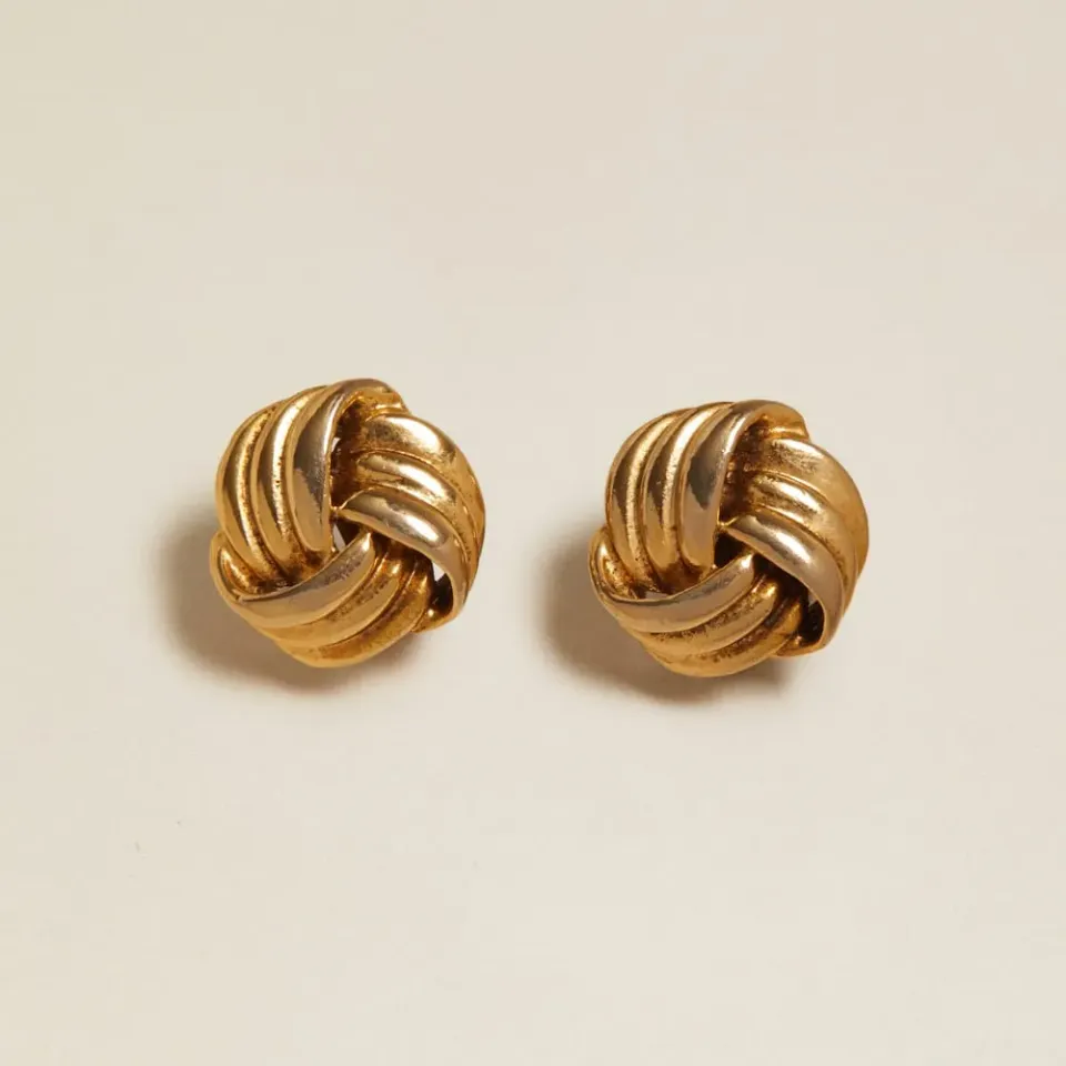 Orelia Vintage Interlaced Clip-On øreringe