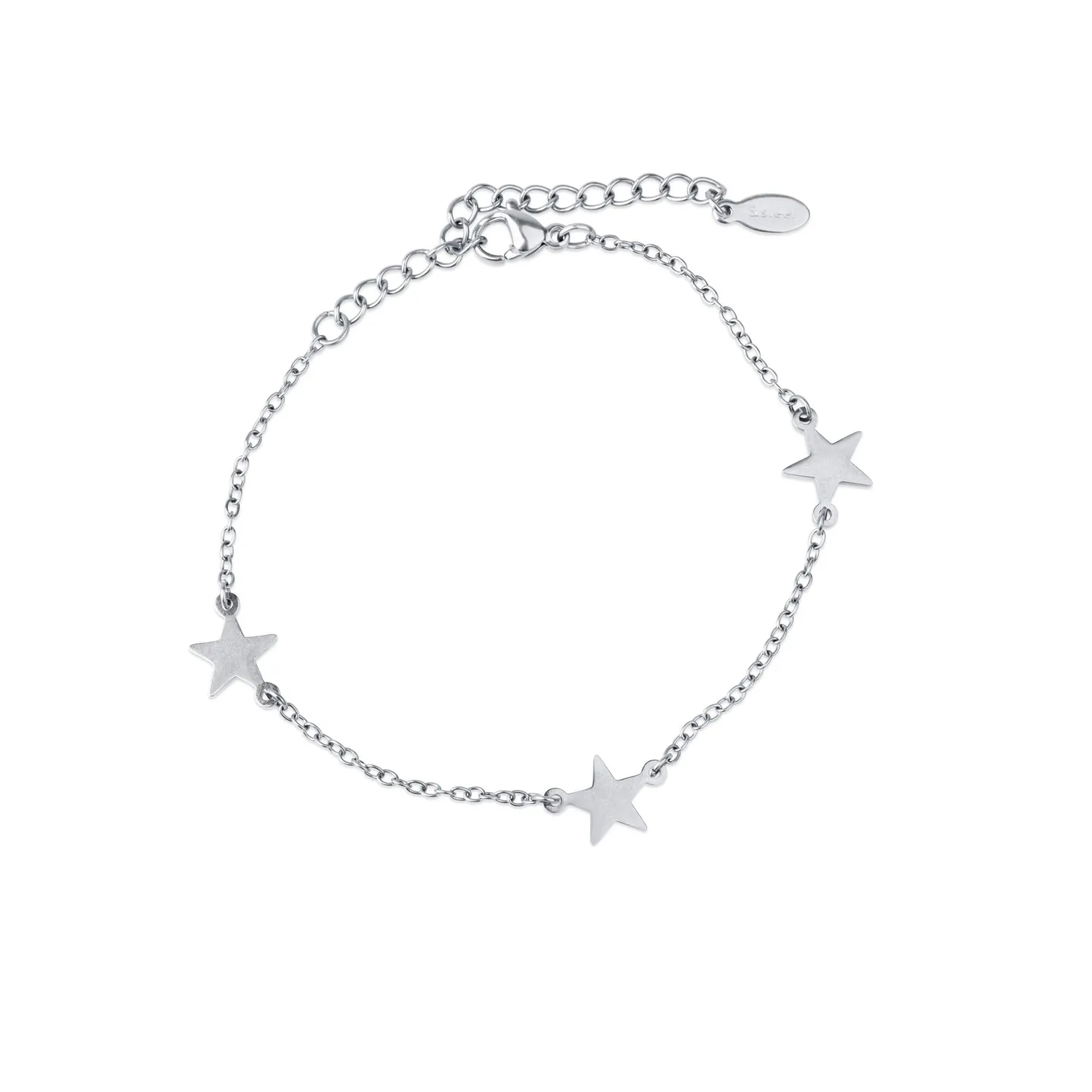 TIMI OF SWEDEN Majda stjerne armbånd forgyldt 17+5 cm