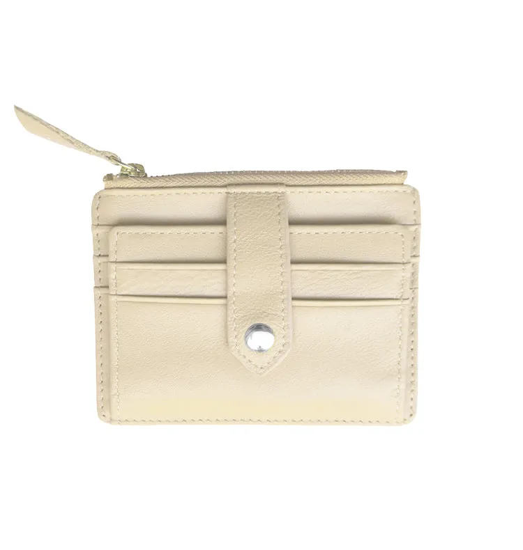 Wos Street Sensation pung creme læder 12 cm