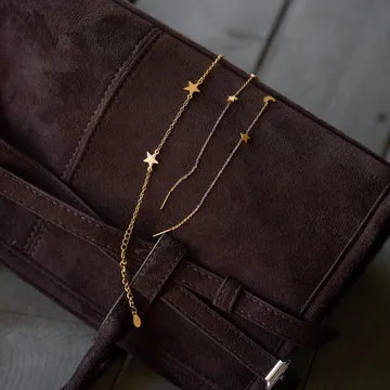 TIMI OF SWEDEN Majda Star armbånd rustfrit stål 17+5 cm vandtæt