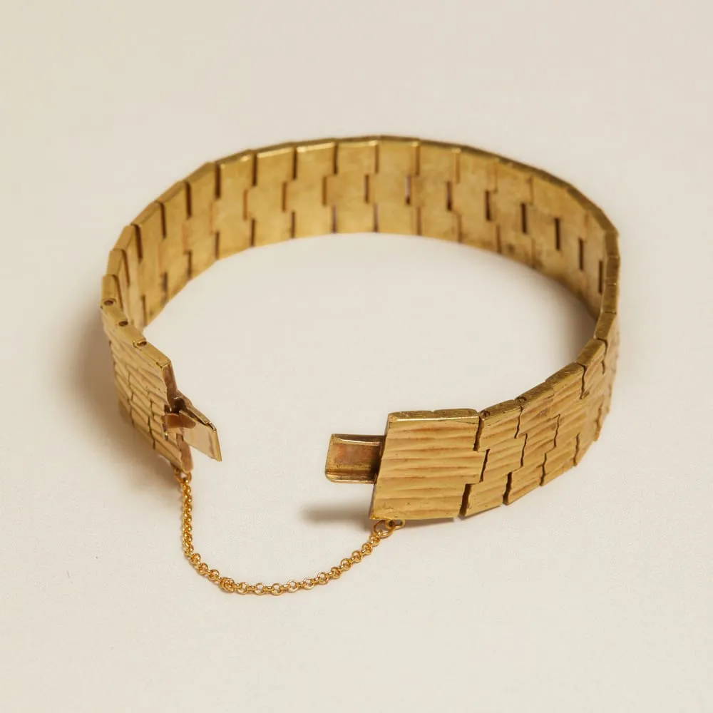 Orelia Vintage Watch Strap armbånd guld flettet