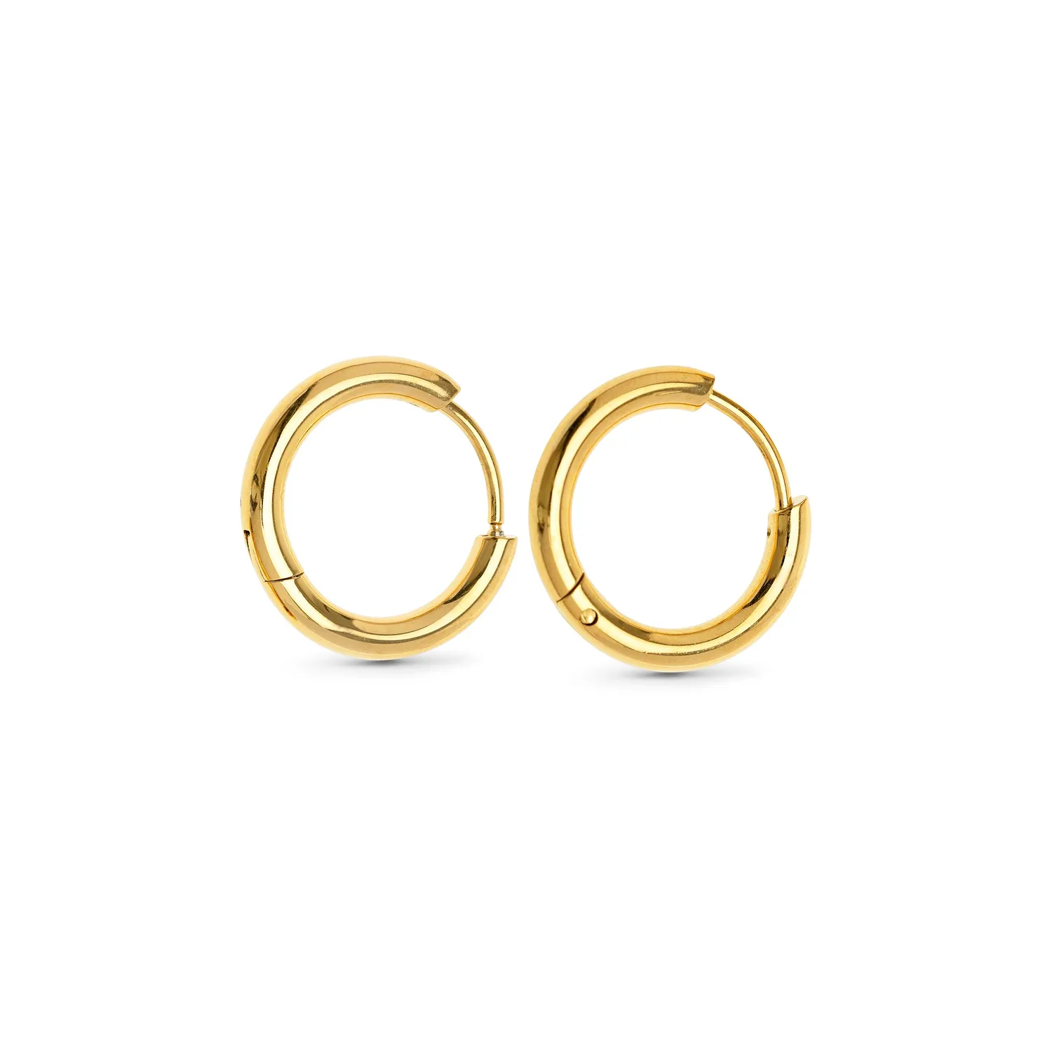 TIMI OF SWEDEN Hollie hoops 17mm øreringe sølv vandtætte