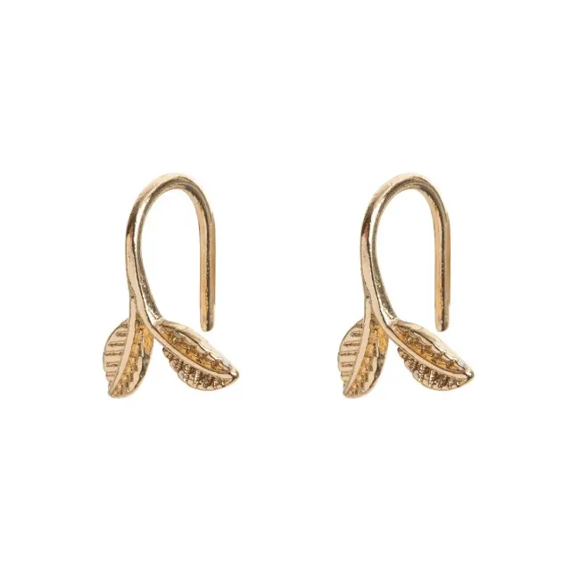 TIMI OF SWEDEN Delicate Leaf bladøreringe forgyldt guld