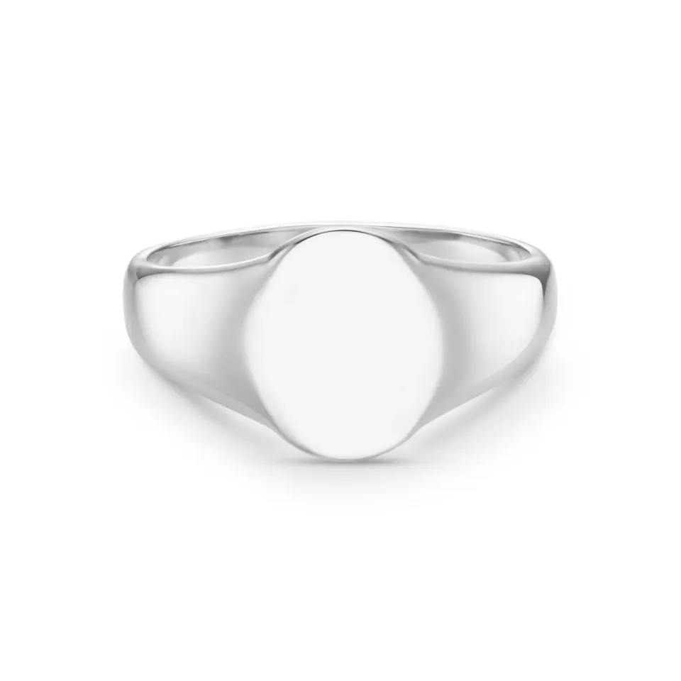 Orelia LUXE Signet Ring sølvring vandtæt