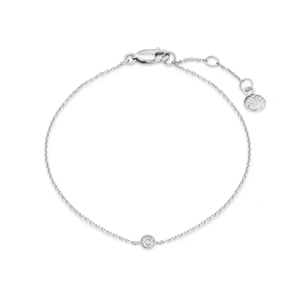 Orelia LUXE Classic Crystal armbånd sølv sterlingsølv