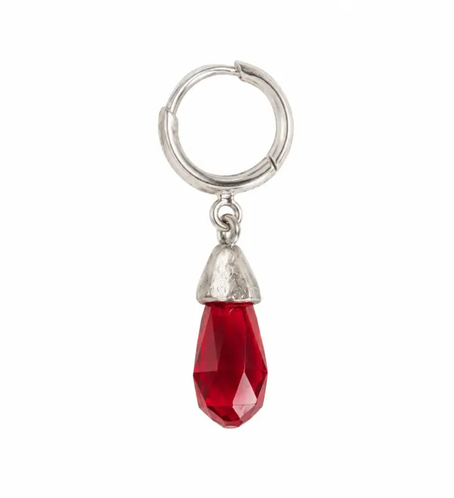 Wos Up Veja Crystal Drop singel ørering rød
