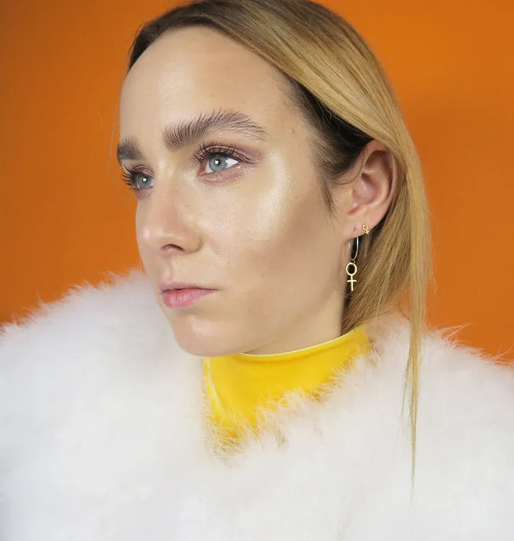 Wos WOS UP Gudrun mini single ørering guld