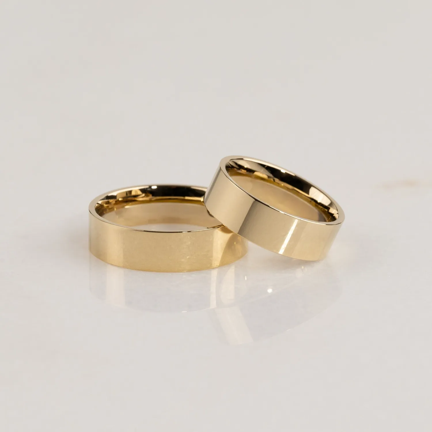 Sisi Copenhagen Simple Flat Comfort vielsesring 6 mm guld