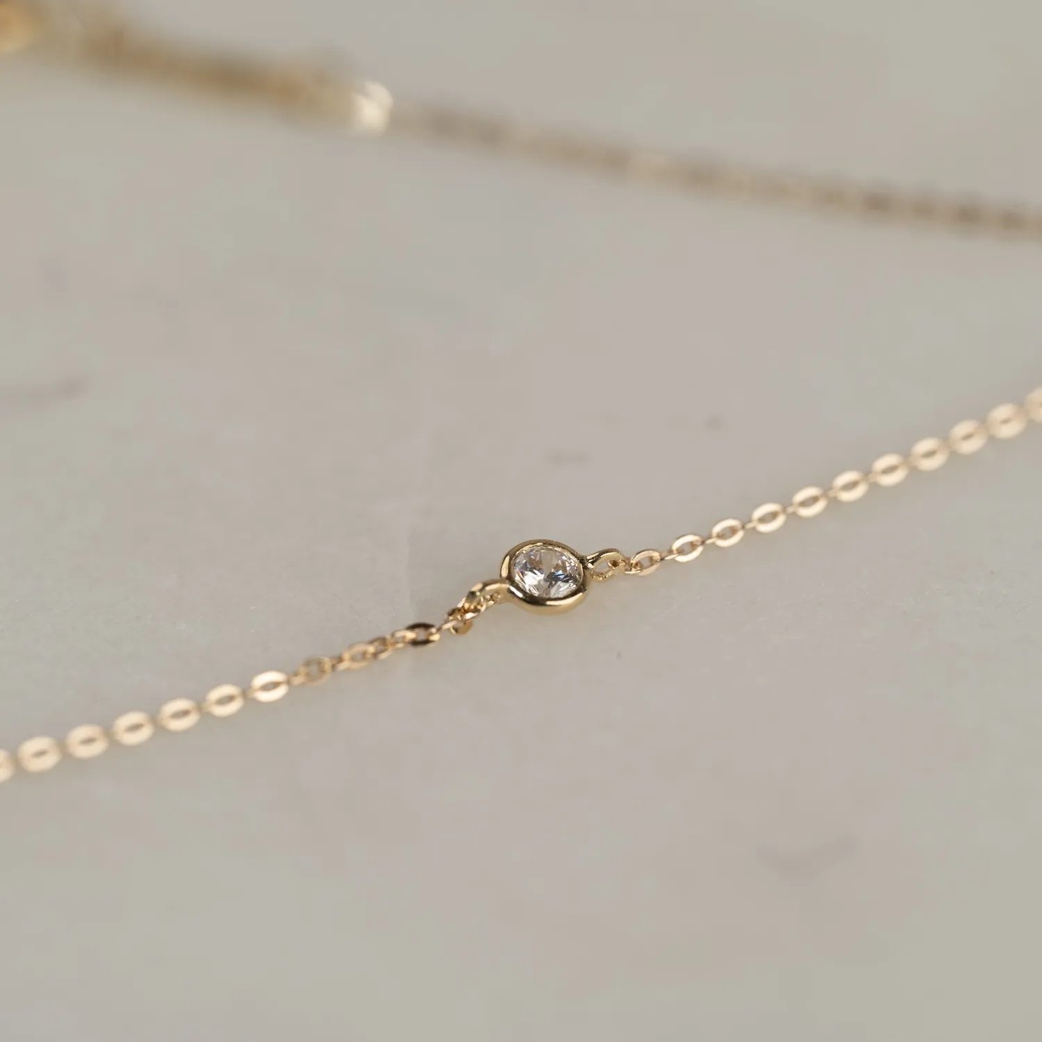 Sisi Copenhagen Nicole Pearl armbånd 9 kt guld perle