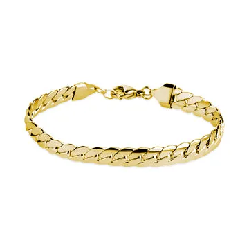 TIMI OF SWEDEN Cornelia chain armbånd forgyldt vandtæt