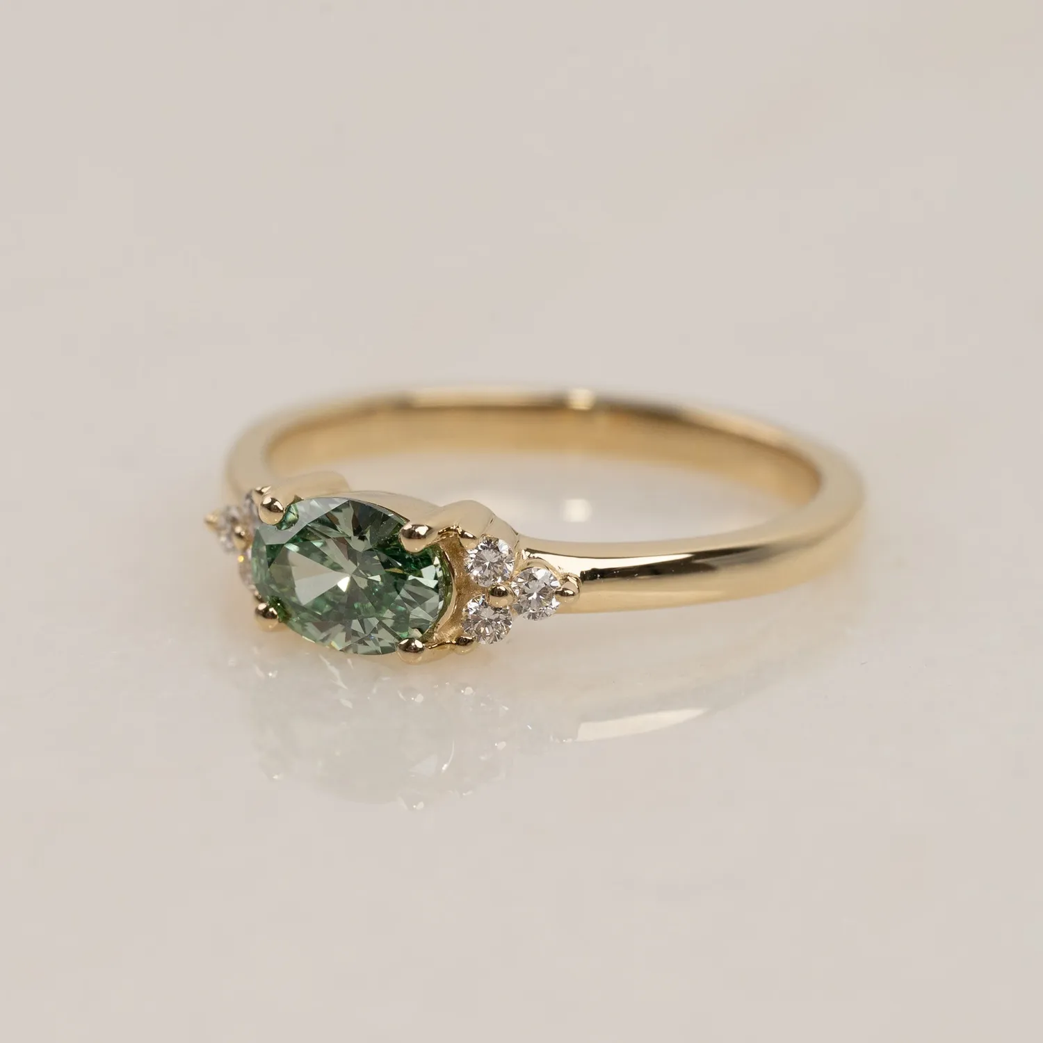 Sisi Copenhagen East to West 0.67 ct diamantring 14 kt guld