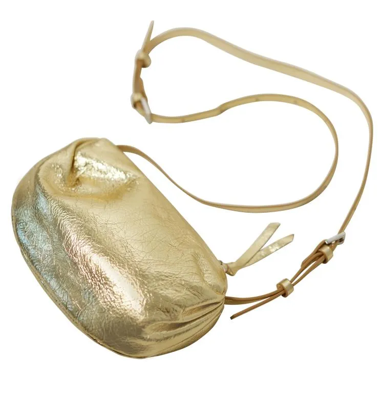 Wos Up Terry Bag håndtaske guld læder
