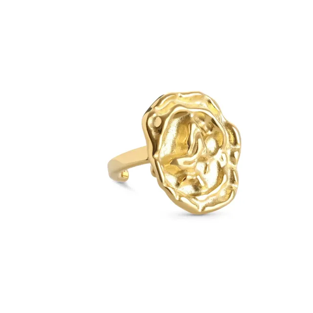 TIMI OF SWEDEN Tallulah ring forgyldt statement 24 mm