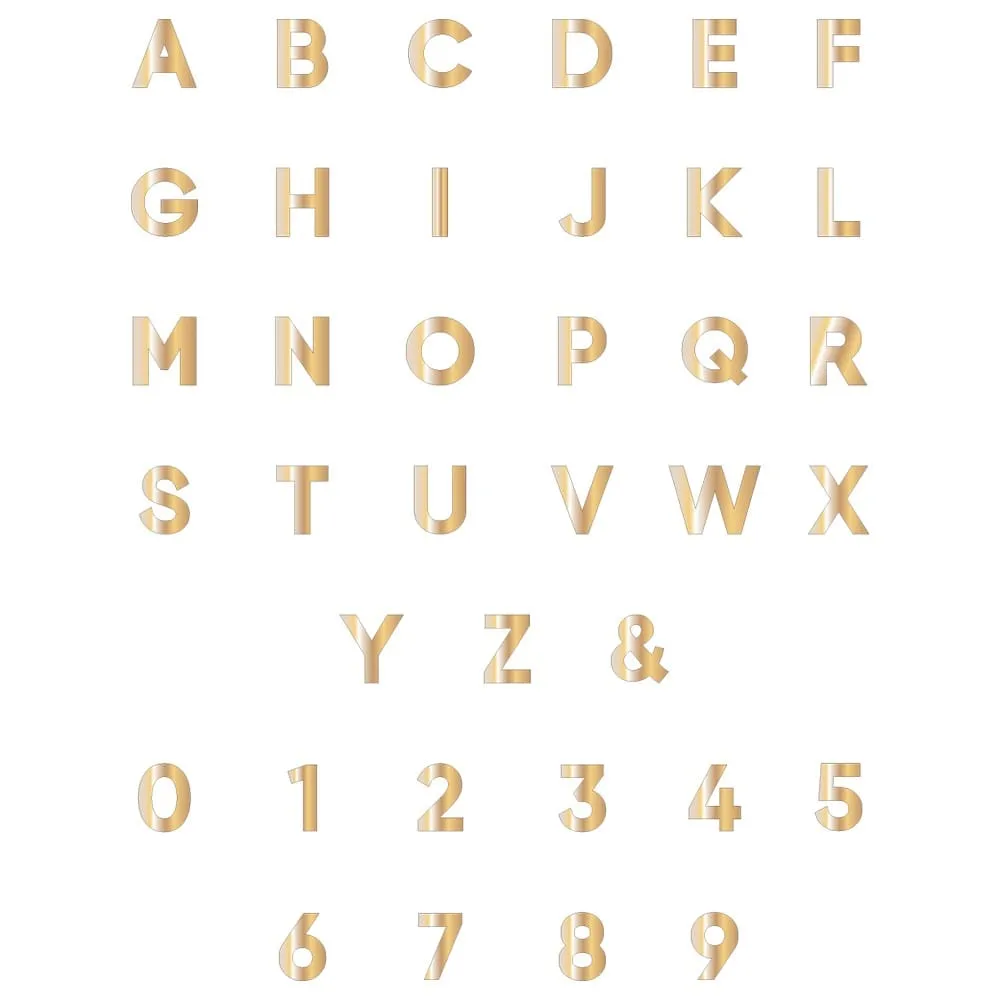 Orelia Personalised Initial & Cosmic Charm halskæde guld