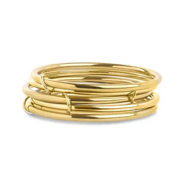Timi of Sweden Rory stacked bangle armbånd 5 stk vandtæt